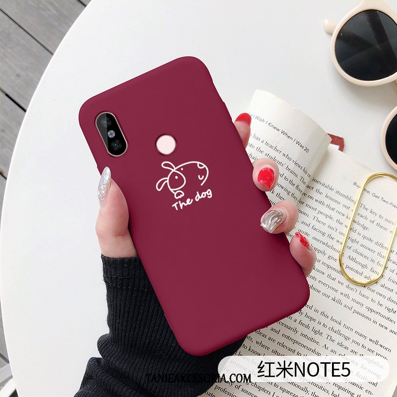 Etui Xiaomi Redmi Note 5 Osobowość Sztuka Proste, Obudowa Xiaomi Redmi Note 5 Anti-fall All Inclusive Telefon Komórkowy Beige