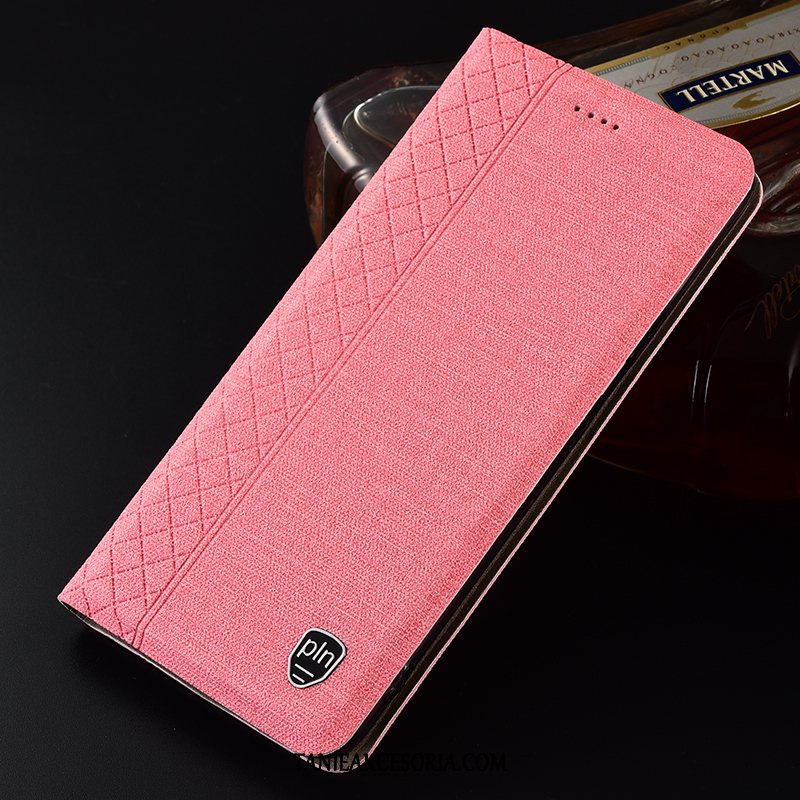 Etui Xiaomi Redmi Note 5 Telefon Komórkowy W Kratę Czerwony, Obudowa Xiaomi Redmi Note 5 Skórzany Futerał Ochraniacz All Inclusive Braun Beige