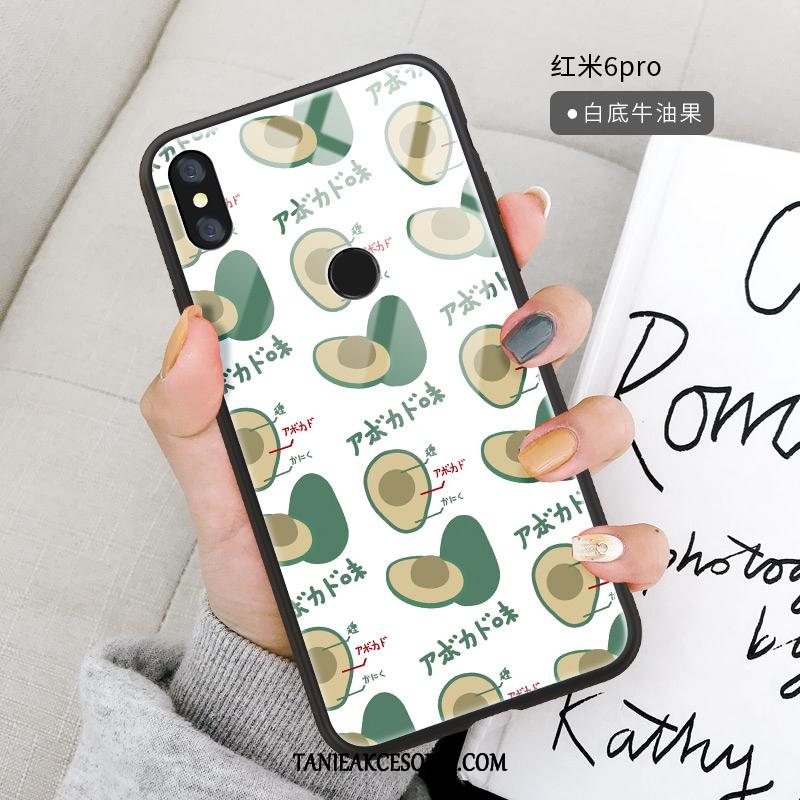 Etui Xiaomi Redmi Note 6 Pro Czerwony Netto Kreatywne Nowy, Pokrowce Xiaomi Redmi Note 6 Pro Anti-fall Kreskówka Silikonowe Beige