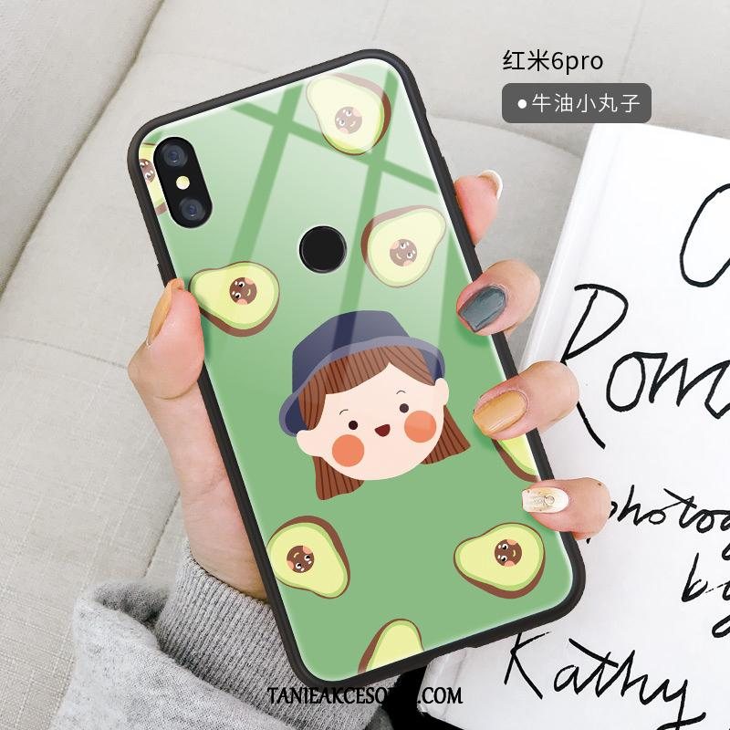 Etui Xiaomi Redmi Note 6 Pro Czerwony Netto Kreatywne Nowy, Pokrowce Xiaomi Redmi Note 6 Pro Anti-fall Kreskówka Silikonowe Beige