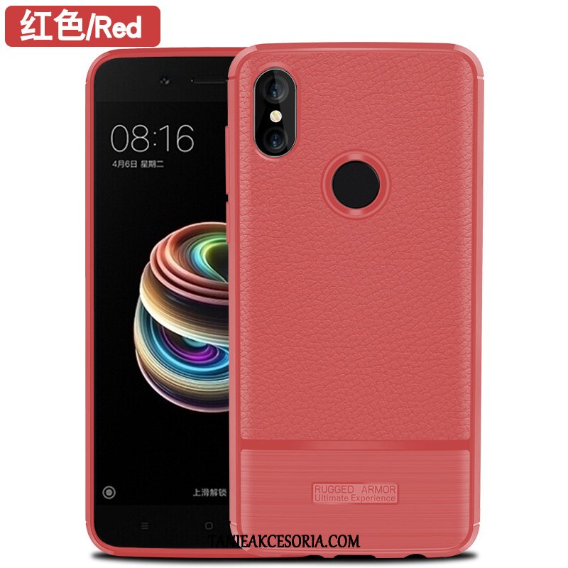 Etui Xiaomi Redmi Note 6 Pro Kreatywne Osobowość Telefon Komórkowy, Obudowa Xiaomi Redmi Note 6 Pro Czerwony Anti-fall All Inclusive Beige