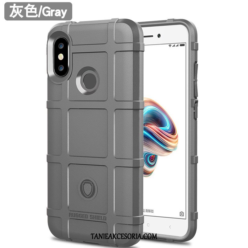 Etui Xiaomi Redmi Note 6 Pro Osobowość Czerwony Anti-fall, Obudowa Xiaomi Redmi Note 6 Pro Miękki Niebieski Telefon Komórkowy Beige