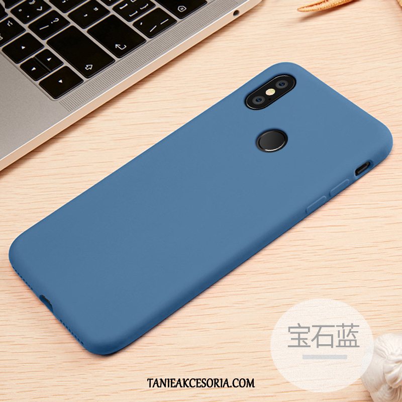 Etui Xiaomi Redmi Note 6 Pro Silikonowe Telefon Komórkowy All Inclusive, Obudowa Xiaomi Redmi Note 6 Pro Czerwony Netto Ochraniacz Miękki Beige