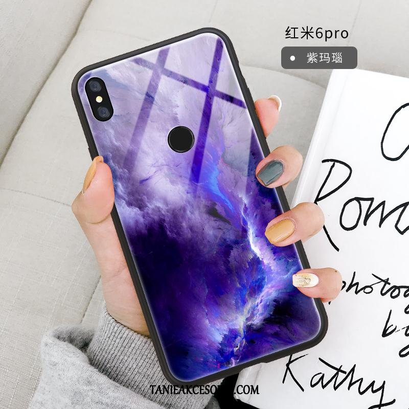 Etui Xiaomi Redmi Note 6 Pro Zakochani Silikonowe Miękki, Futerał Xiaomi Redmi Note 6 Pro Wzór Żółty Lustro Beige