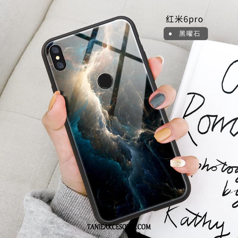 Etui Xiaomi Redmi Note 6 Pro Zakochani Silikonowe Miękki, Futerał Xiaomi Redmi Note 6 Pro Wzór Żółty Lustro Beige