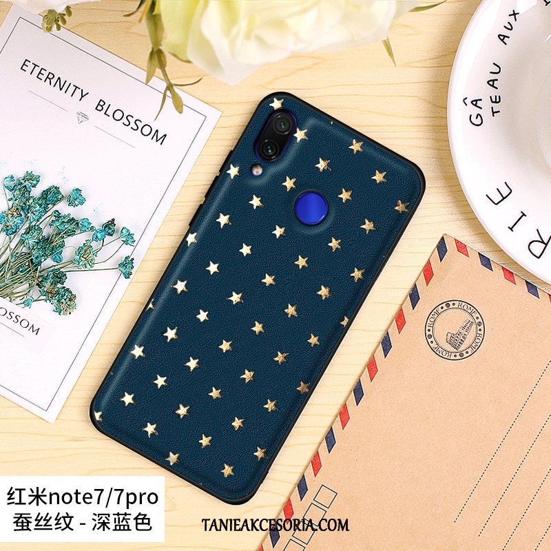 Etui Xiaomi Redmi Note 7 Czerwony Netto Tendencja Ochraniacz, Obudowa Xiaomi Redmi Note 7 Telefon Komórkowy Jakość Skóra Beige