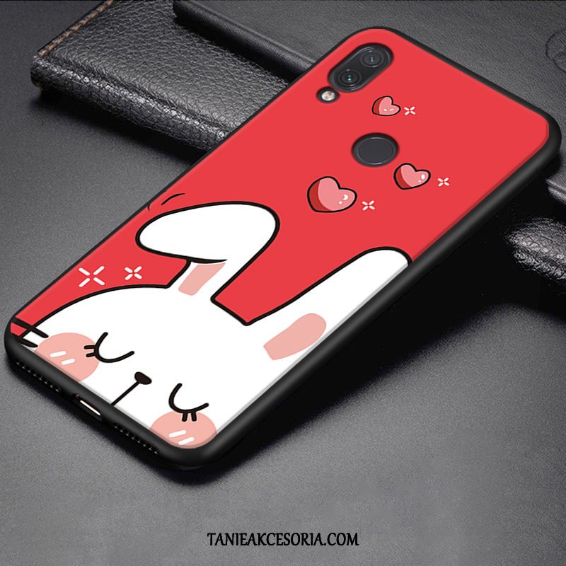 Etui Xiaomi Redmi Note 7 Kreatywne Nubuku Proste, Obudowa Xiaomi Redmi Note 7 Telefon Komórkowy Ochraniacz Osobowość Beige