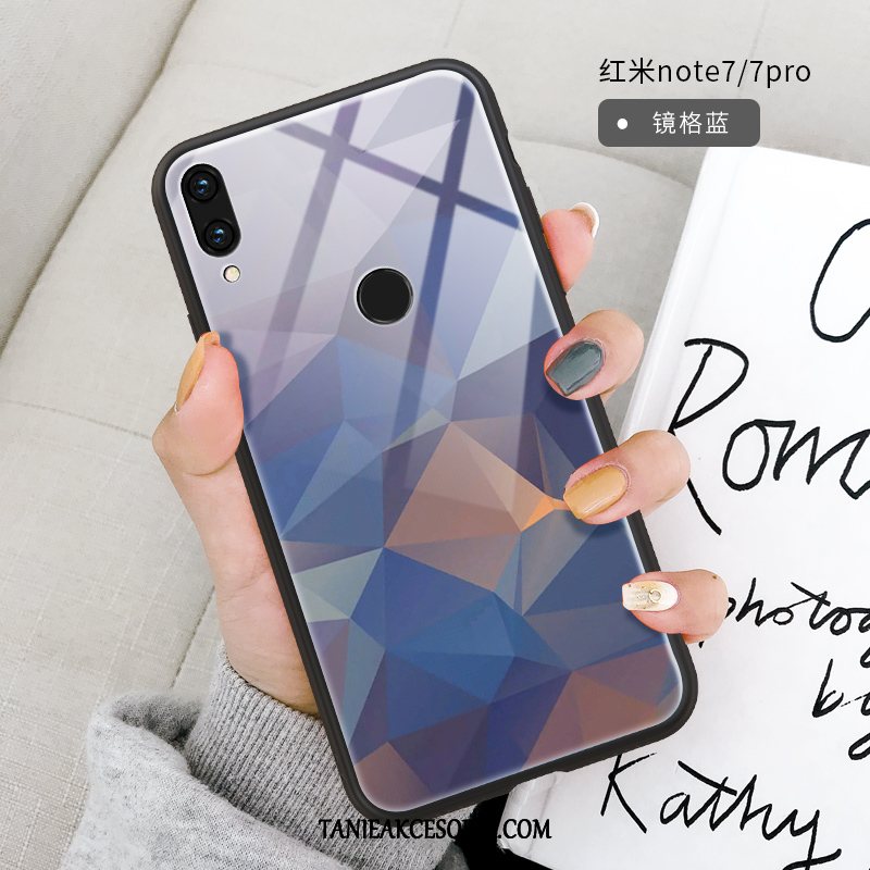 Etui Xiaomi Redmi Note 7 Modna Marka All Inclusive Kreatywne, Obudowa Xiaomi Redmi Note 7 Proste Telefon Komórkowy Silikonowe Beige