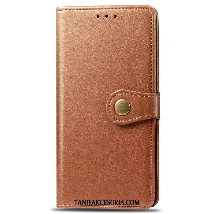 Etui Xiaomi Redmi Note 7 Skórzany Futerał Klapa Czerwony, Obudowa Xiaomi Redmi Note 7 Karta Zielony Portfel Beige