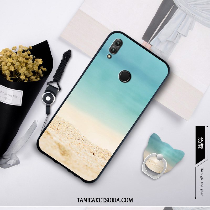 Etui Xiaomi Redmi Note 7 Telefon Komórkowy Silikonowe Czerwony, Futerał Xiaomi Redmi Note 7 Szkło Hartowane Niebieski Miękki Beige