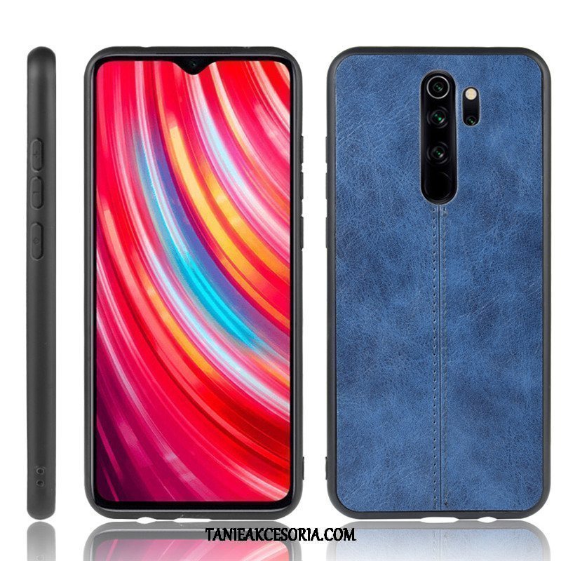 Etui Xiaomi Redmi Note 8 Pro Czarny Czerwony Mały, Obudowa Xiaomi Redmi Note 8 Pro Ochraniacz Telefon Komórkowy Skóra Beige