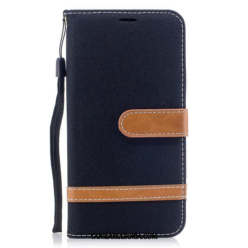 Etui Xiaomi Redmi Note 8t Denim Portfel Skórzany Futerał, Pokrowce Xiaomi Redmi Note 8t Wiszące Ozdoby Kreatywne Telefon Komórkowy Beige