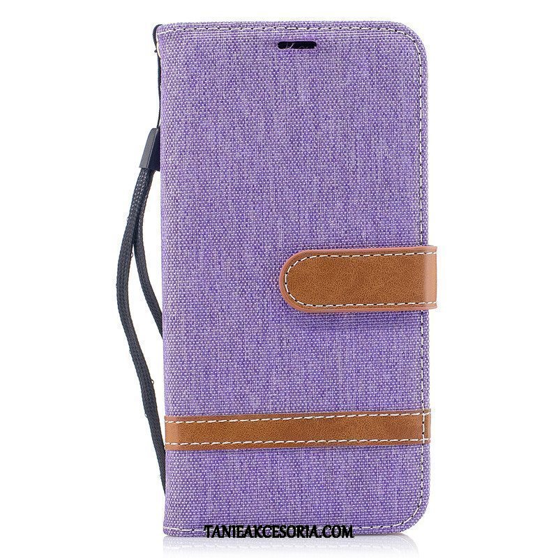 Etui Xiaomi Redmi Note 8t Denim Portfel Skórzany Futerał, Pokrowce Xiaomi Redmi Note 8t Wiszące Ozdoby Kreatywne Telefon Komórkowy Beige