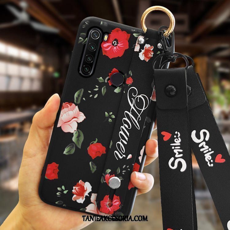 Etui Xiaomi Redmi Note 8t Osobowość Silikonowe Czerwony, Futerał Xiaomi Redmi Note 8t Mały Tendencja Biały Beige