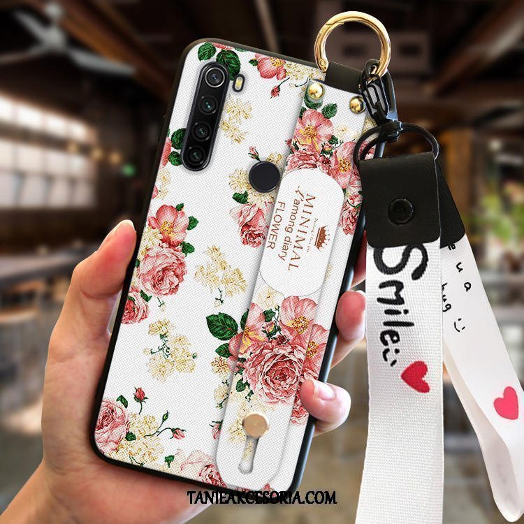 Etui Xiaomi Redmi Note 8t Osobowość Silikonowe Czerwony, Futerał Xiaomi Redmi Note 8t Mały Tendencja Biały Beige