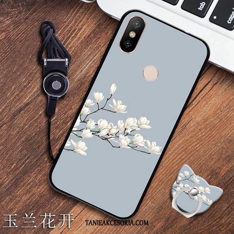 Etui Xiaomi Redmi S2 Anti-fall Czarny Mały, Pokrowce Xiaomi Redmi S2 Czerwony Ochraniacz Wiszące Ozdoby Beige