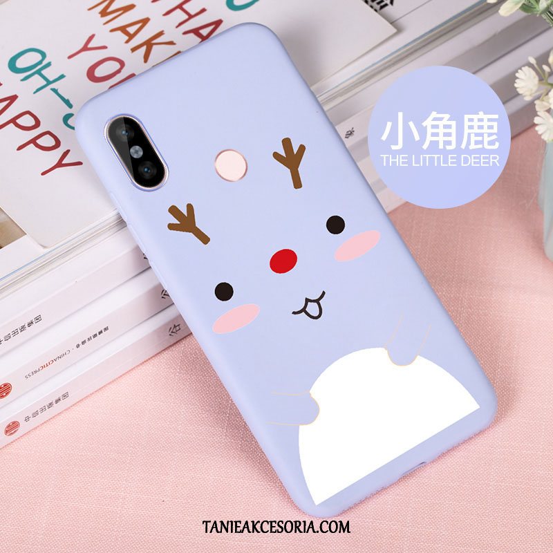 Etui Xiaomi Redmi S2 Anti-fall Miękki Moda, Futerał Xiaomi Redmi S2 Nubuku Czerwony Netto Silikonowe Beige