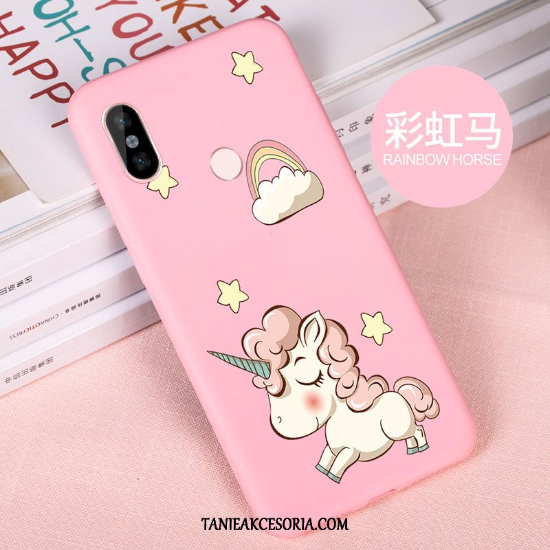 Etui Xiaomi Redmi S2 Anti-fall Miękki Moda, Futerał Xiaomi Redmi S2 Nubuku Czerwony Netto Silikonowe Beige