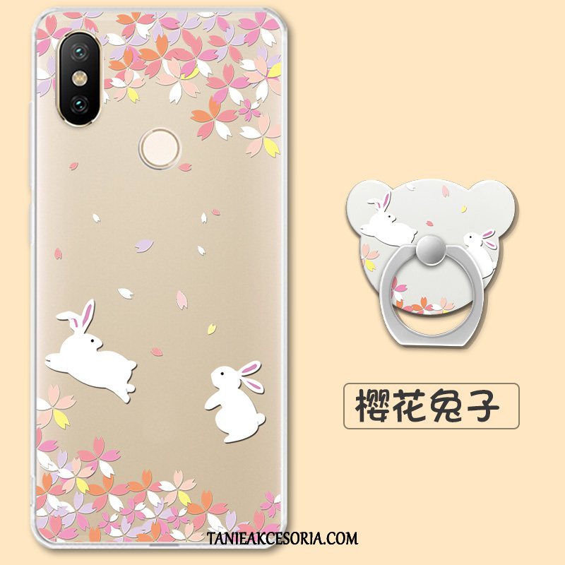 Etui Xiaomi Redmi S2 Przezroczysty Czerwony Tendencja, Obudowa Xiaomi Redmi S2 Silikonowe Telefon Komórkowy Mały Beige