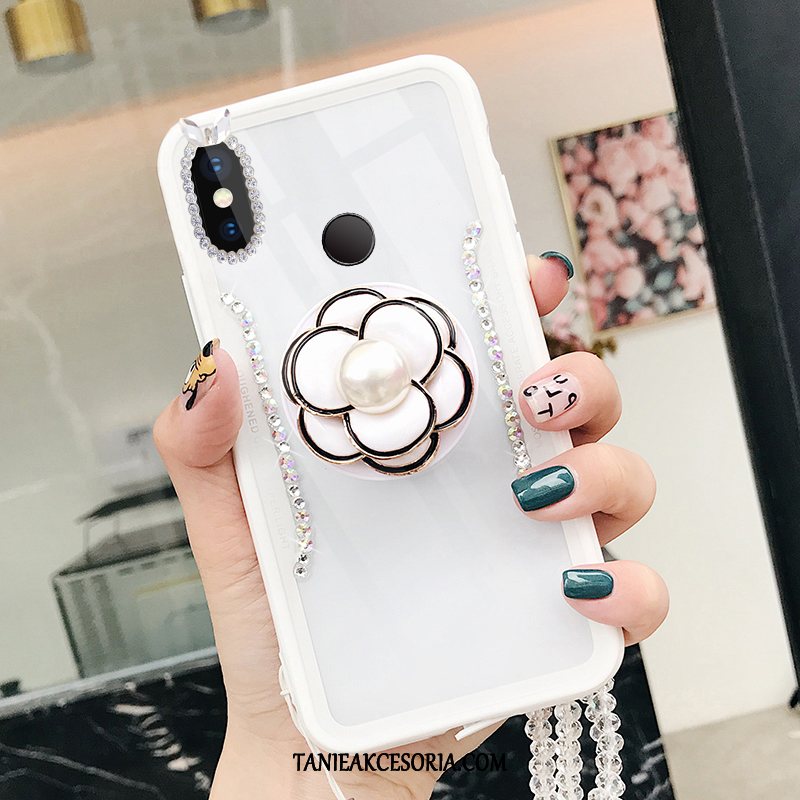 Etui Xiaomi Redmi S2 Rhinestone Czarny Telefon Komórkowy, Pokrowce Xiaomi Redmi S2 Mały Ochraniacz Czerwony Beige