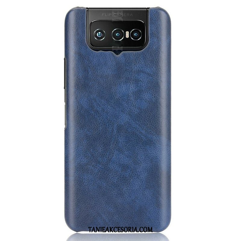 Etui do Asus Zenfone 7 / 7 Pro Efekt Skóry Liczi