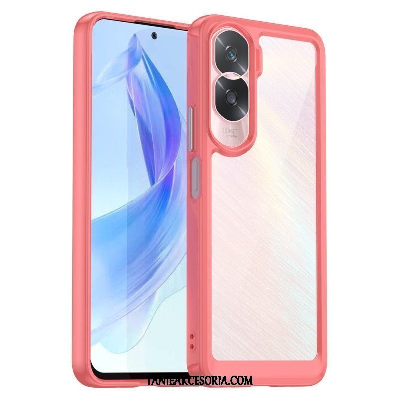 Etui do Honor 90 Lite Hybrydowy Przezroczysty