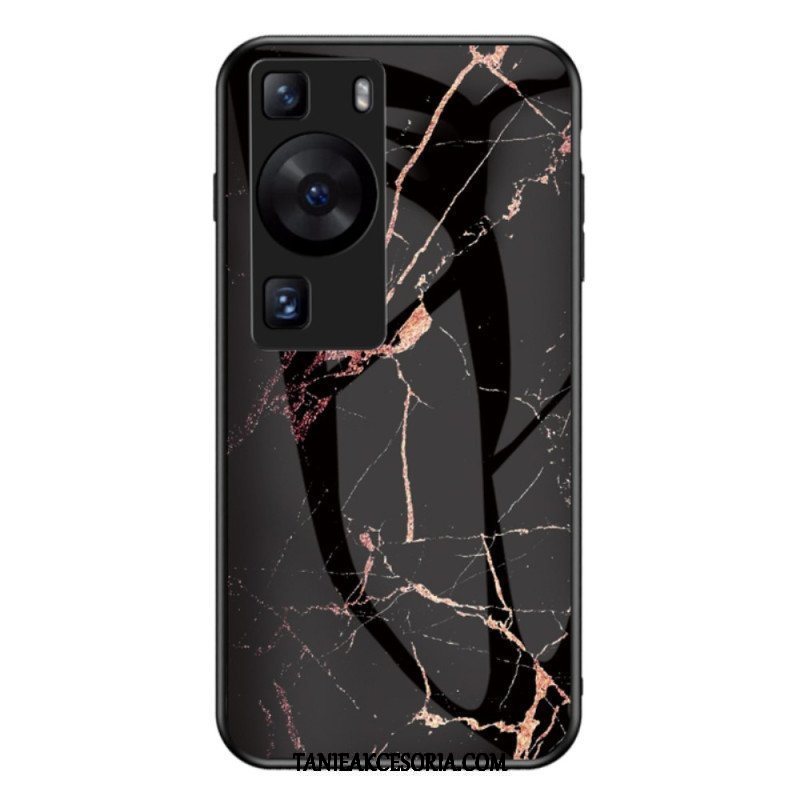 Etui do Huawei P60 Pro Marmurowe Szkło Hartowane