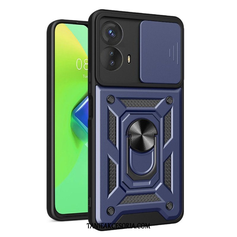 Etui do Moto G73 5G Pierścień-wspornik I Osłona Obiektywu