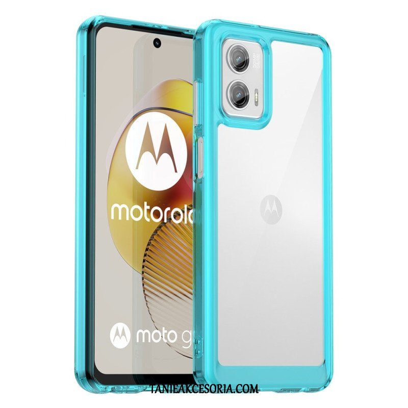 Etui do Moto G73 5G Przezroczysta Hybryda