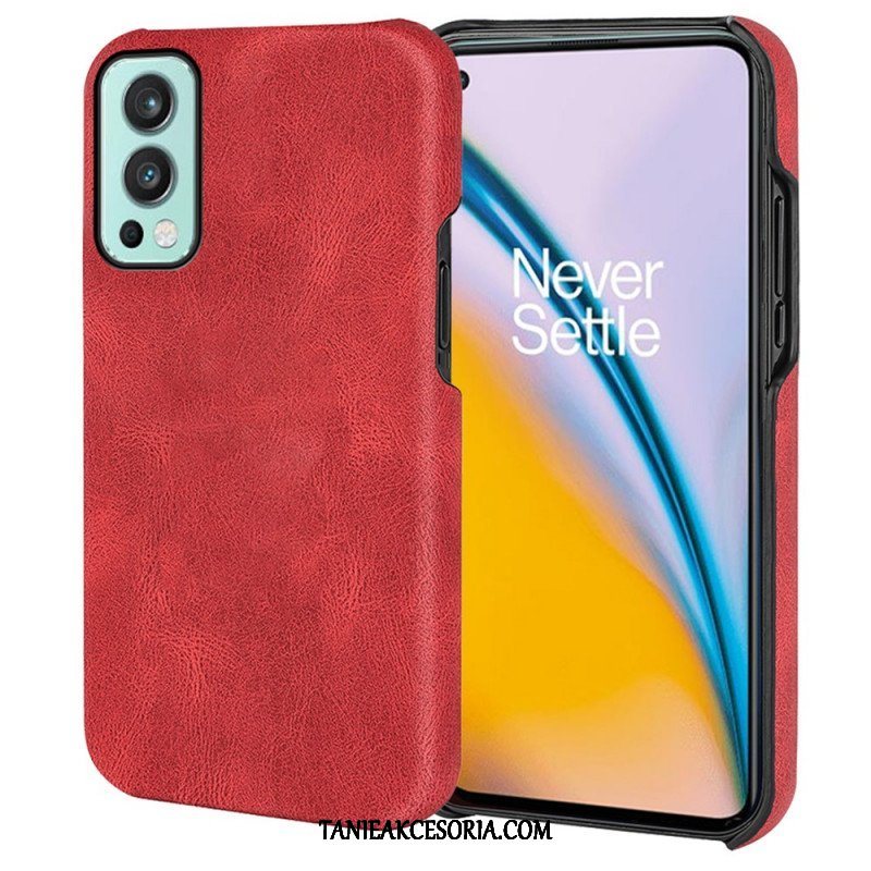 Etui do OnePlus Nord 2 5G Nowe Kolory Elegancja Skórzany Efekt