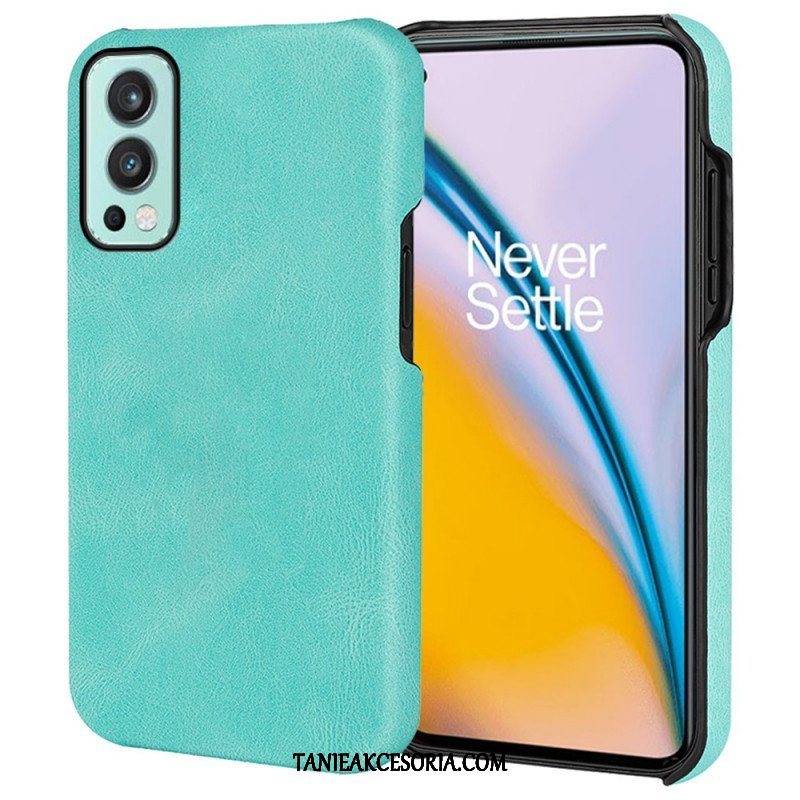 Etui do OnePlus Nord 2 5G Nowe Kolory Elegancja Skórzany Efekt