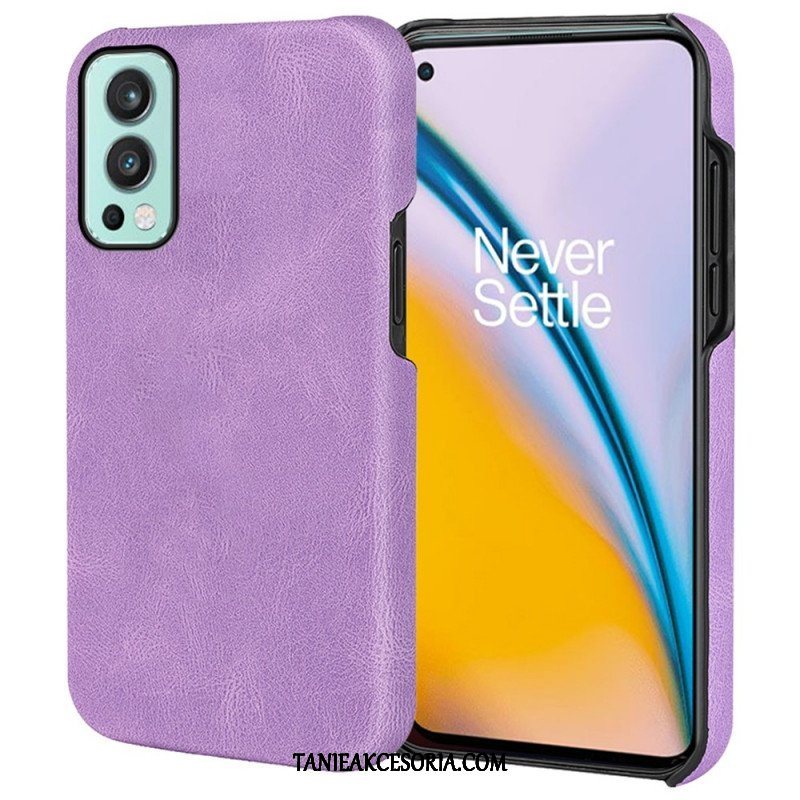 Etui do OnePlus Nord 2 5G Nowe Kolory Elegancja Skórzany Efekt