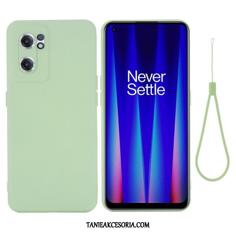 Etui do OnePlus Nord CE 2 5G Tekstura Z Mikrofibry