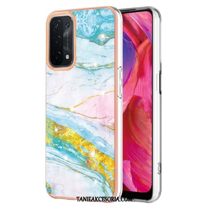 Etui do Oppo A54 5G / A74 5G Marmurowy Projekt