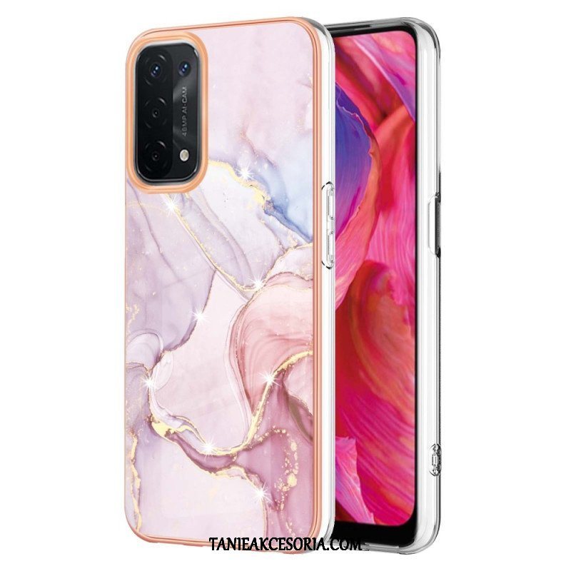 Etui do Oppo A54 5G / A74 5G Marmurowy Projekt