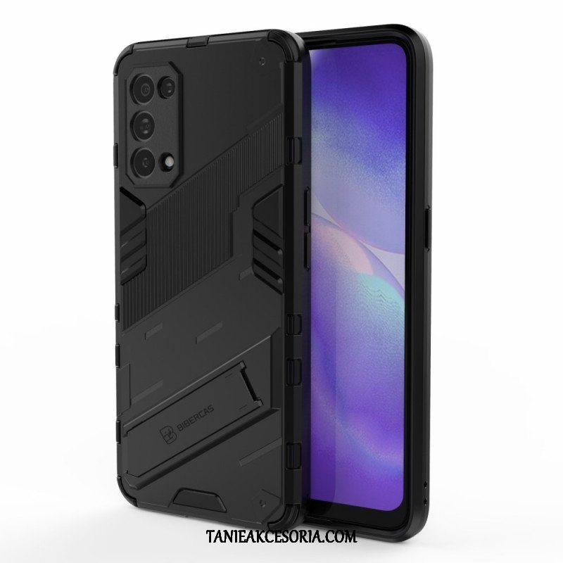 Etui do Oppo Find X3 Lite Zdejmowany Stojak W Dwóch Pozycjach Bez Użycia Rąk