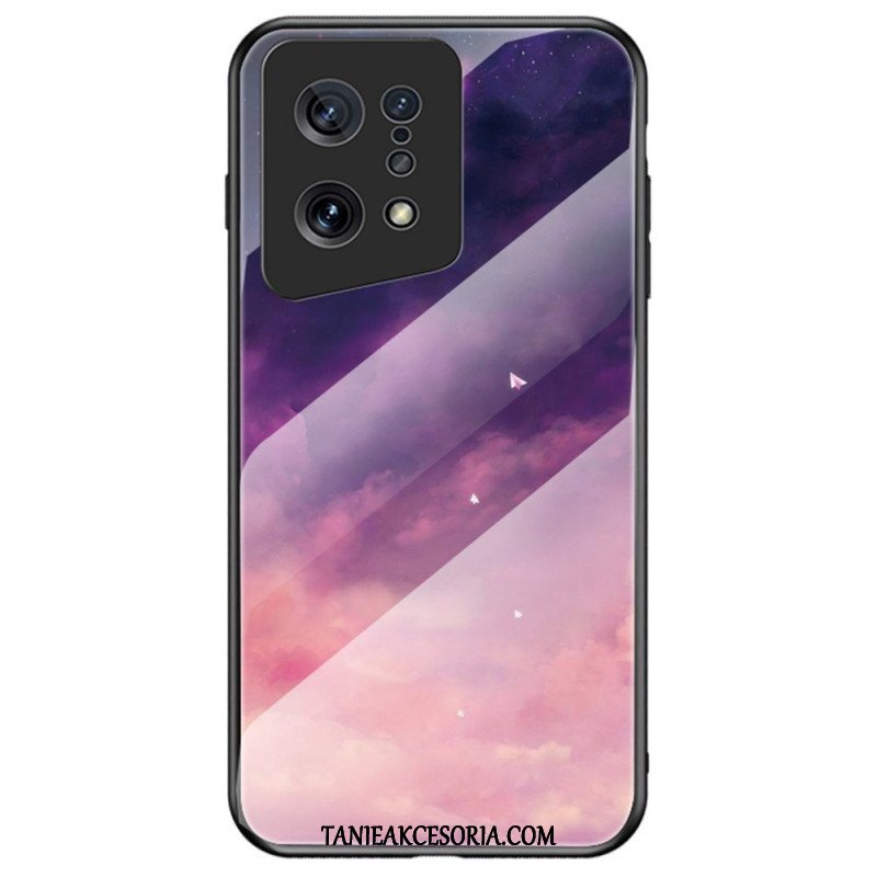 Etui do Oppo Find X5 Marmurowe Szkło Hartowane