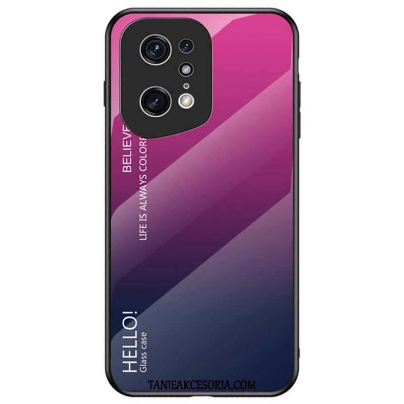 Etui do Oppo Find X5 Pro Szkło Hartowane Witam