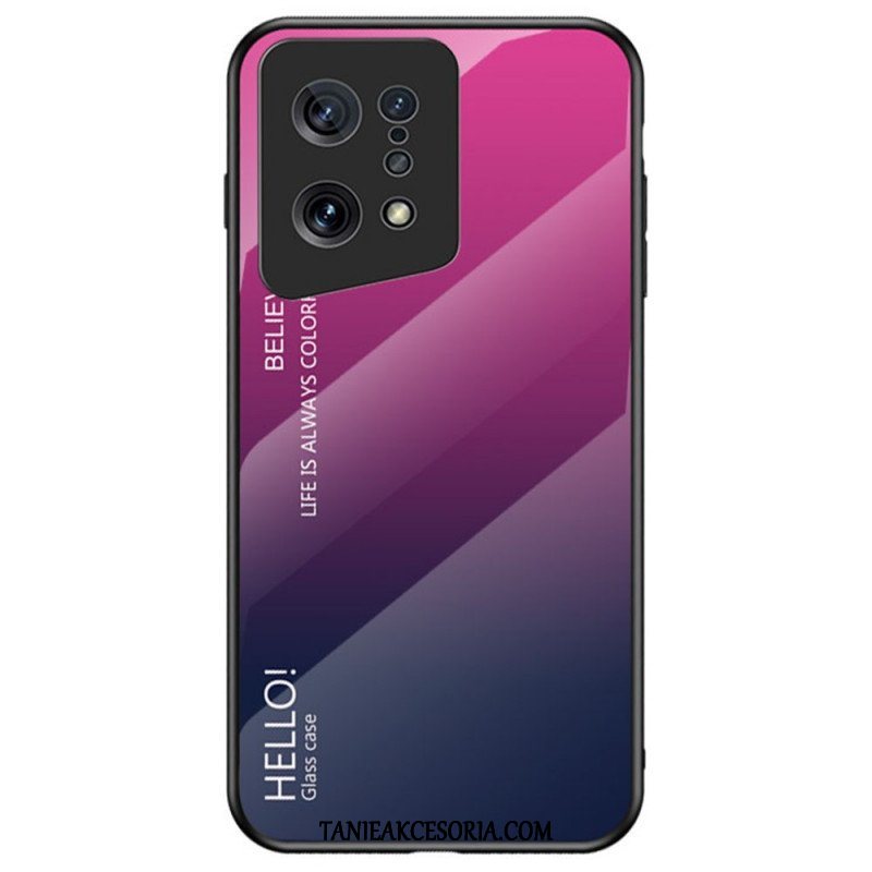 Etui do Oppo Find X5 Szkło Hartowane Witam