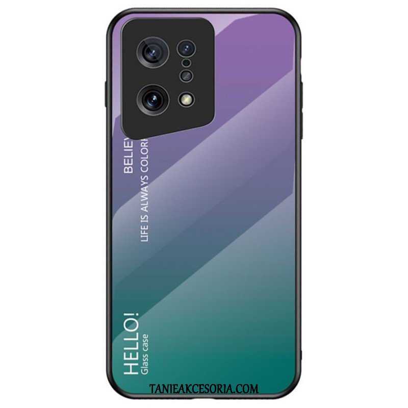 Etui do Oppo Find X5 Szkło Hartowane Witam