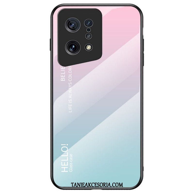 Etui do Oppo Find X5 Szkło Hartowane Witam