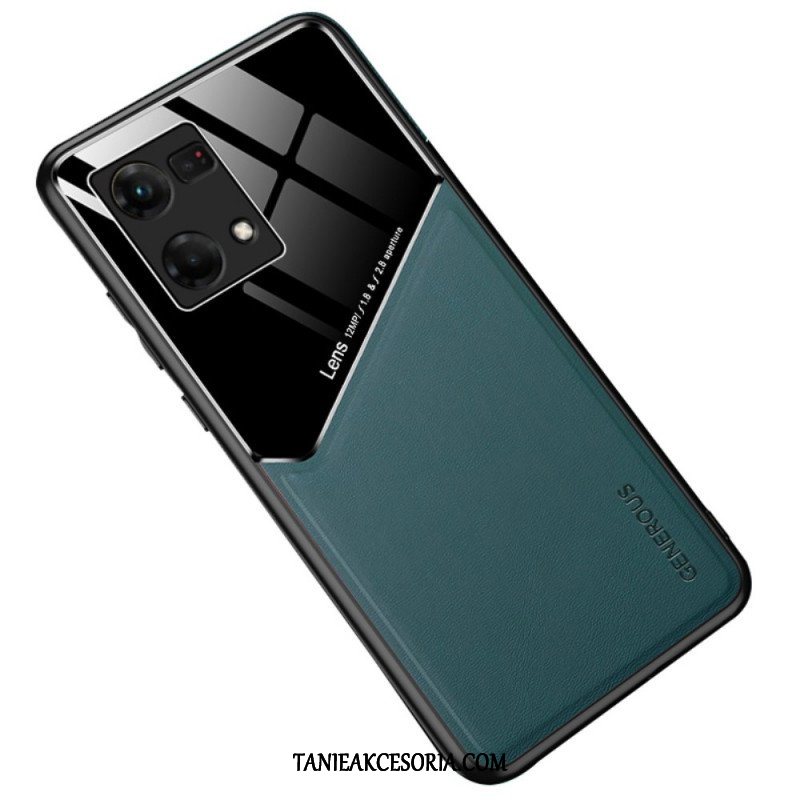 Etui do Oppo Reno 7 Wysokiej Jakości Sztuczna Skóra