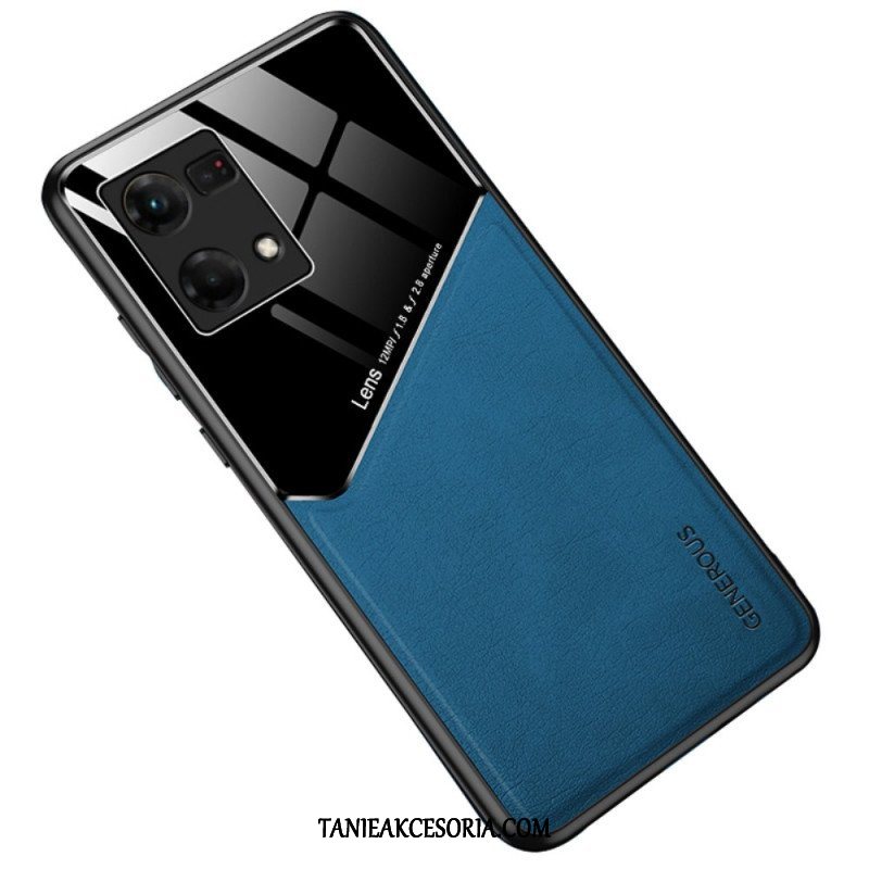 Etui do Oppo Reno 7 Wysokiej Jakości Sztuczna Skóra