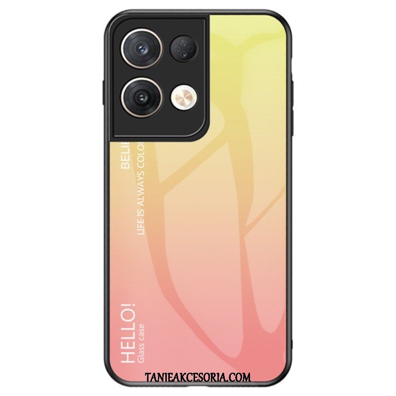 Etui do Oppo Reno 8 Pro Szkło Hartowane Witam