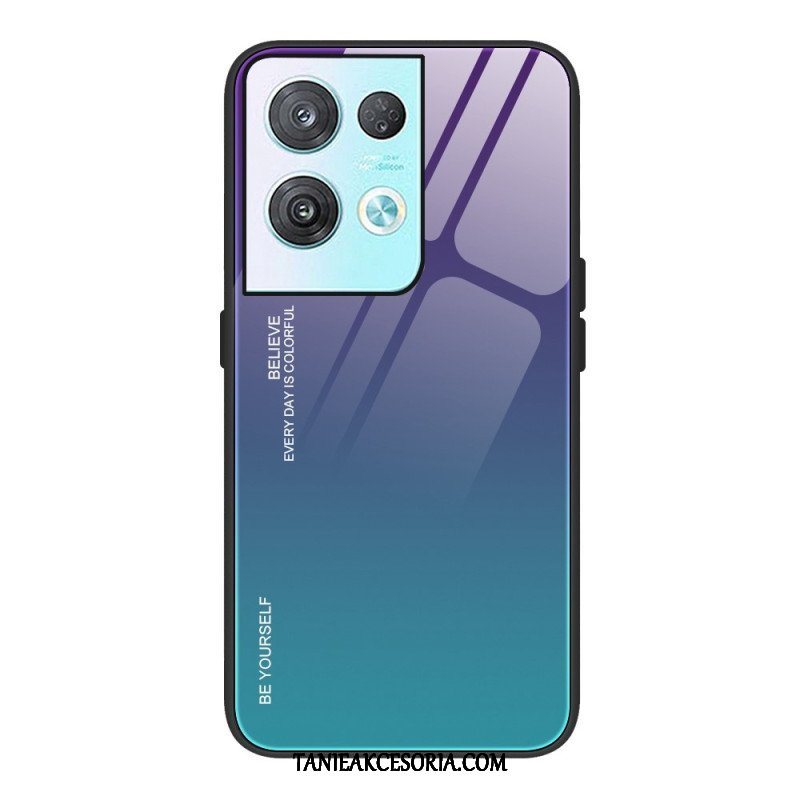 Etui do Oppo Reno 8 Pro Uwierz W Szkło Hartowane