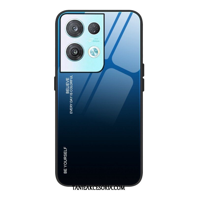 Etui do Oppo Reno 8 Pro Uwierz W Szkło Hartowane