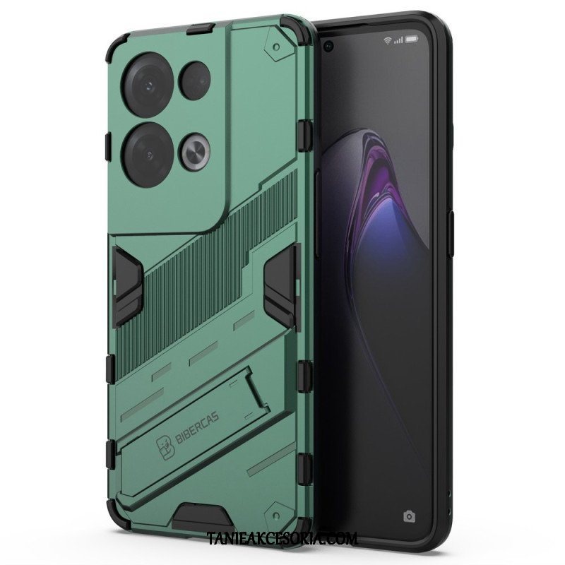 Etui do Oppo Reno 8 Pro Zdejmowany Stojak W Dwóch Pozycjach Bez Użycia Rąk