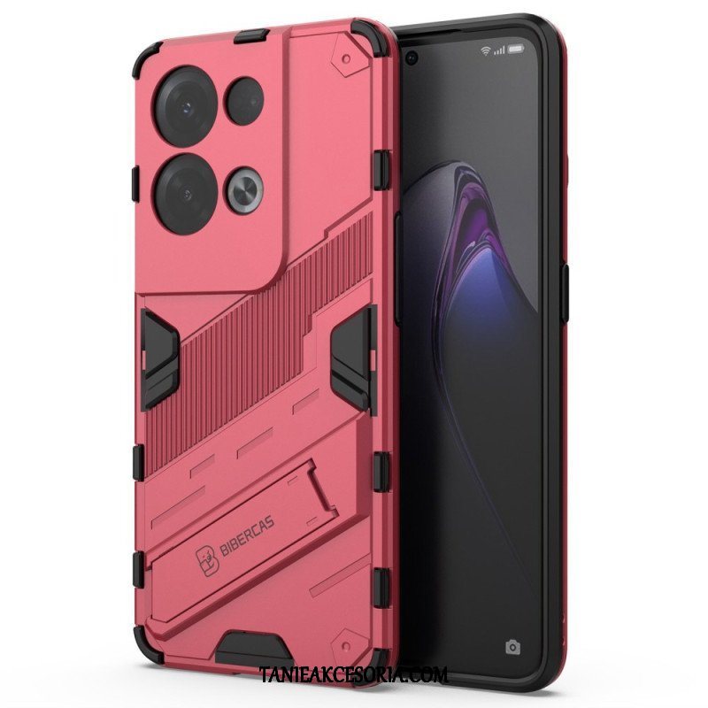 Etui do Oppo Reno 8 Pro Zdejmowany Stojak W Dwóch Pozycjach Bez Użycia Rąk