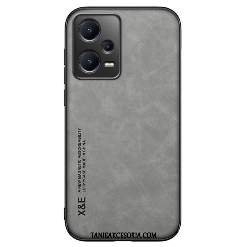 Etui do Poco X5 Pro 5G Skóra Z Efektem Skóry X&e