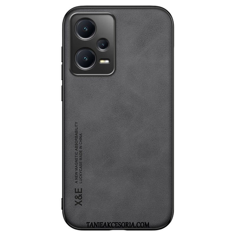 Etui do Poco X5 Pro 5G Skóra Z Efektem Skóry X&e